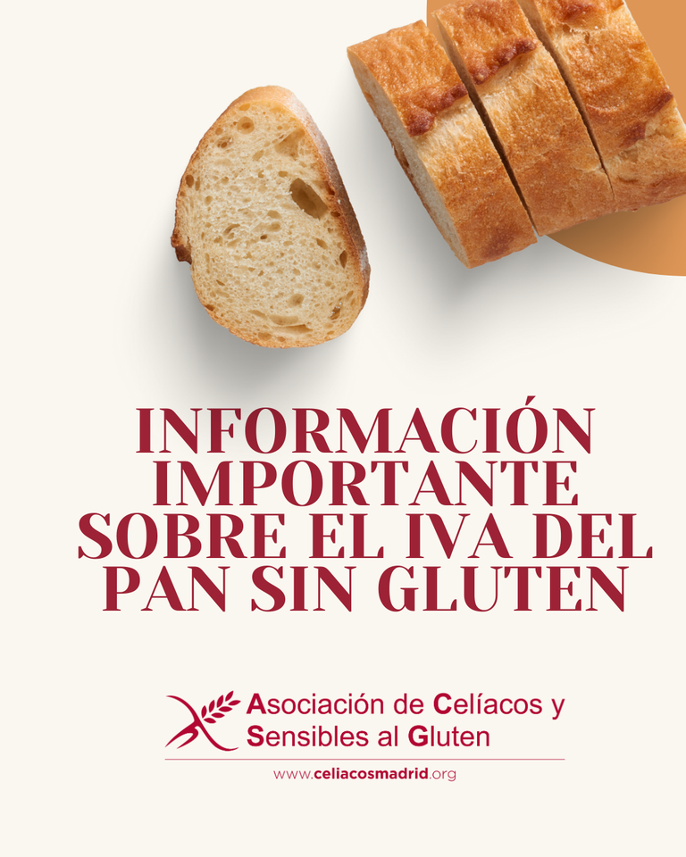 IVA pan sin gluten